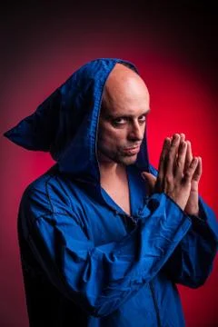Man with evil look Stock Photos