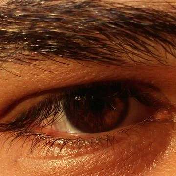 A man eye close up Stock Photos