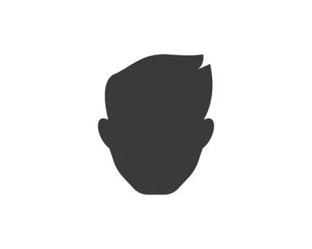 Man face icon logo vector illustration design Stock Illustration