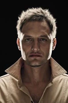 Man face Stock Photos