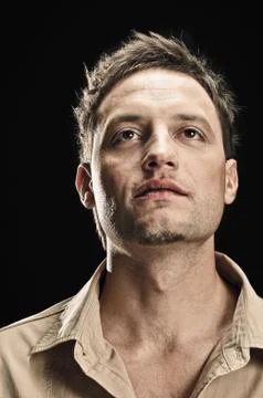 Man face Stock Photos