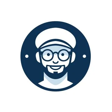 Man Face Silhouette Vector Stock Illustration