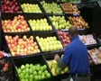 Man Facing Apples In Produce 03 SD Footage