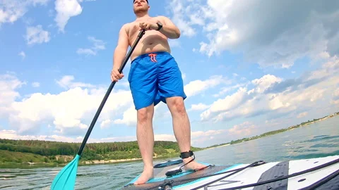 Man falling down from the supboard Stock Footage 245149773