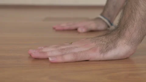 Man is falling to the ground Stock Footage 135235091