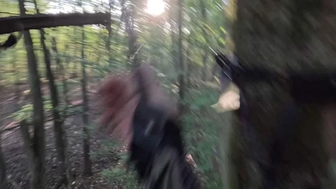 Man Falls 16ft Out of Tree Stand, Mercer County, Pennsylvania, USA - 04 Oct 2025 Stock Footage 318974557