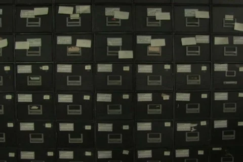 Man at File Cabinet 1 Stock Footage 284267