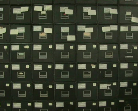 Man at File Cabinet 1 Stock Footage 284437