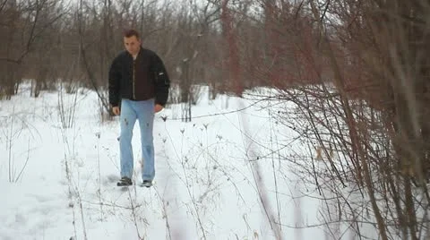 Man finding something strange Video stock 10817468