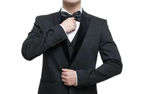 Man in fine suit Foto stock