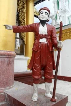 Man with finger Stock Photos