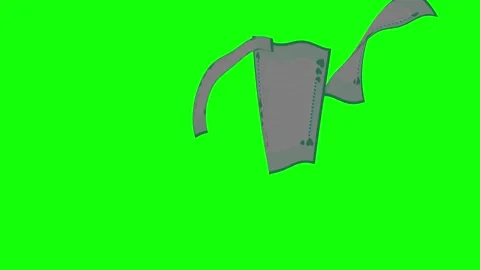 Man Flying with Suit - Chroma Key Green Screen Footage Stock Footage 337990999