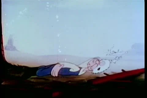 Man flying into tree head first 스톡 동영상 11345462