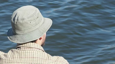 A man in front of the sea Stock Footage 154016220