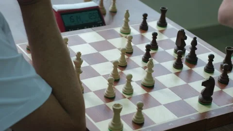 Man fully absorbed in thoughts thinking before making move Видео 294397869