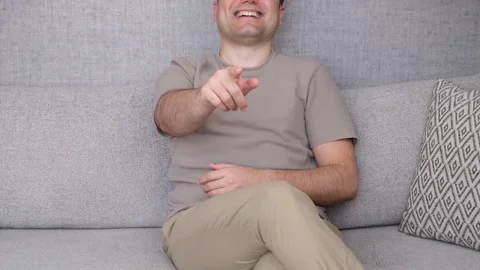 Man fun smile Stock Footage 265499254