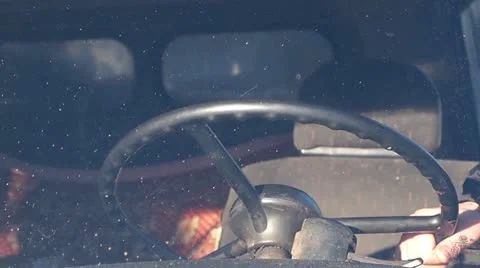 Man gets in the car 스톡 동영상 21969781