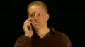 Man gets a good news phone call HD Footage