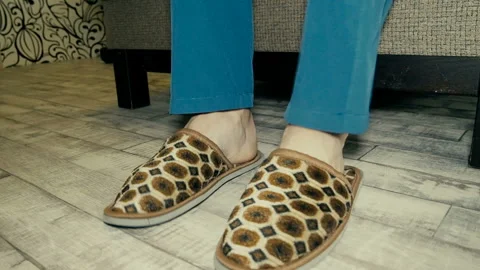 The man gets up from the sofa. Stock Footage 101412317