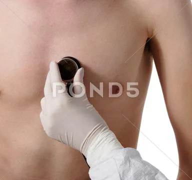 Man getting a flu shot from his doctor Stock Photos