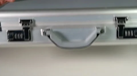 Man gives money case Video stock 68303434