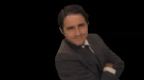 Man gives Thumbs Up   to camera Stock Footage 754723