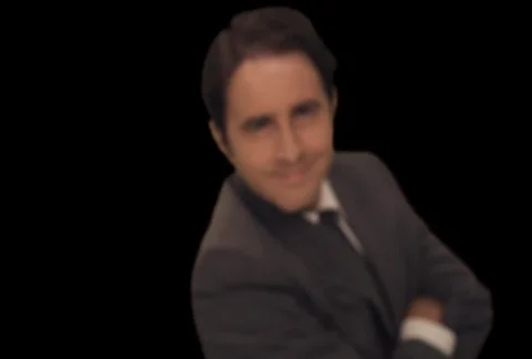 Man gives Thumbs Up   to camera Stock Footage 754725