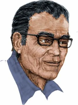 Man in glasses Stock Illustration