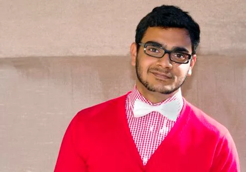 Man with glasses Stock Photos