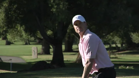 Man golf Video stock 46590747
