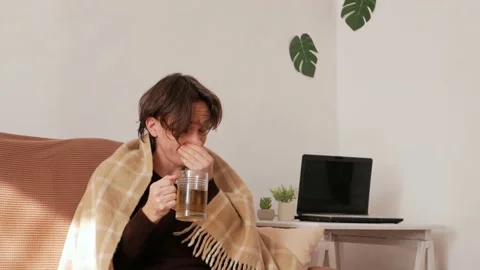 The man got sick Stock Footage 164162164