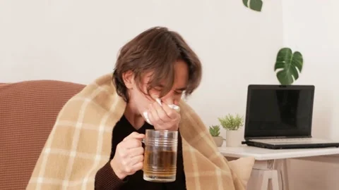 The man got sick Stock Footage 164162247