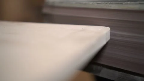 Man Grinds Corner of Stone Close up with Grinding Stone with Grinding Stone Stock Footage 93850167