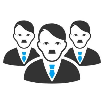 Man Group Flat Vector Icon Stock Illustration