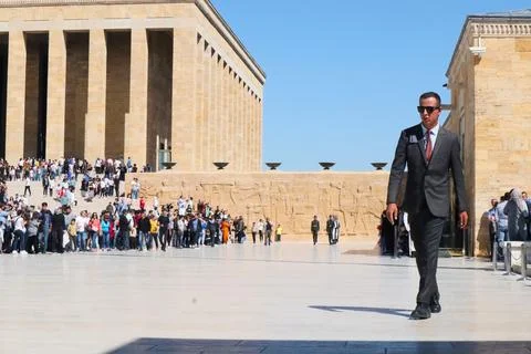 A man guard in Foto stock