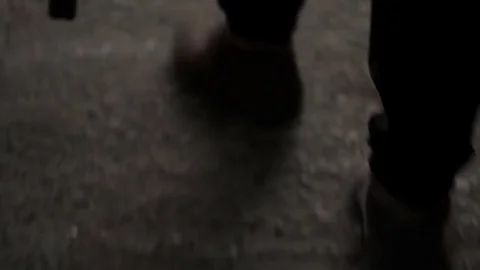 Man with a gun close-up Stock Footage 71543183