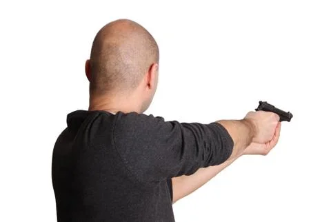 Man with a gun Stock Photos