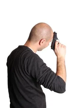 Man with a gun Stock Photos