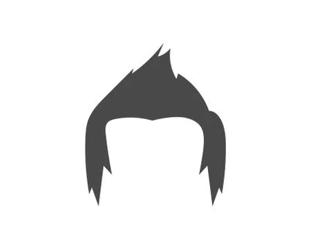 Man hairstyle element icon vector illustration Stockillustratie