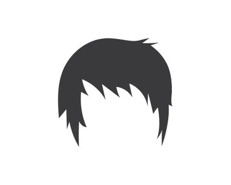 Man hairstyle element icon vector illustration イラスト素材
