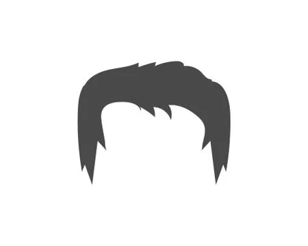 Man hairstyle element icon vector illustration イラスト素材