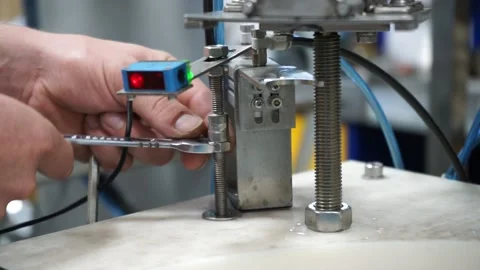 Man hand bolt is rotated. Assembles furniture. Close up. Stock Footage 137864409