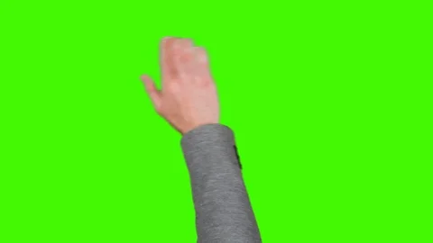 Man hand chroma key set. Vol.2 Video stock 95545666