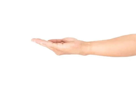 Man hand isolated Stock Photos