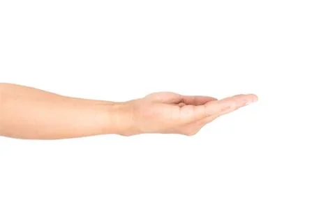 Man hand isolated Stock Photos