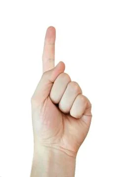 Man hand. Stock Photos