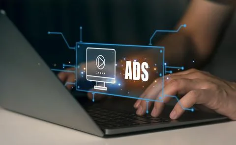 Man hand working on laptop computer about digital marketing concept, online.. Stock Photos