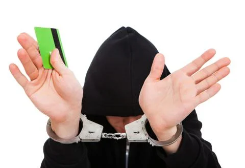 Man in Handcuffs Stock Photos
