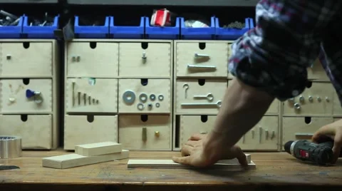 Man handiwork and tinkering Stock Footage 46600138