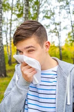 Man with a Handkerchief Stock Photos